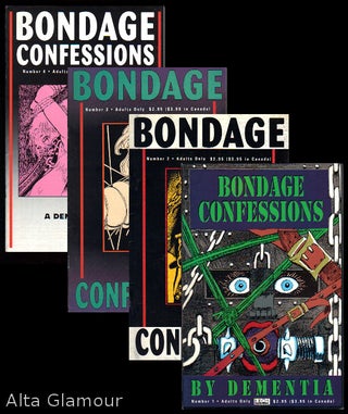Item #79816 BONDAGE CONFESSIONS [Nos. 1 - 4; A Complete Run]. Dementia, Tom Sutton