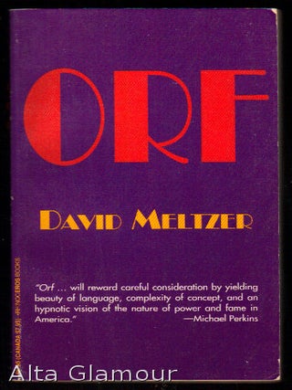 Item #79926 ORF. David Meltzer