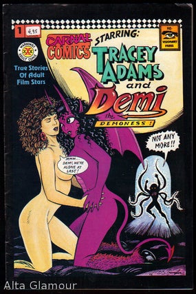 Item #80004 CARNAL COMICS - STARRING: TRACEY ADAMS AND DEMI, THE DEMONESS!; True Stories Of Adult...