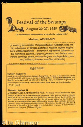 Item #80133 Event Brochure for the "4th Annual Intergalactic FESTIVAL OF THE SWAMPS / August...