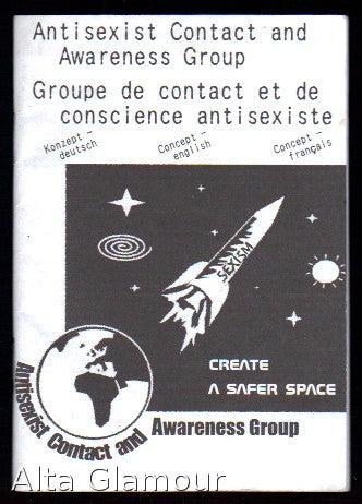 Item #80147 ANTISEXIST CONTACT AND AWARENESS GROUP; Create A Safer Space
