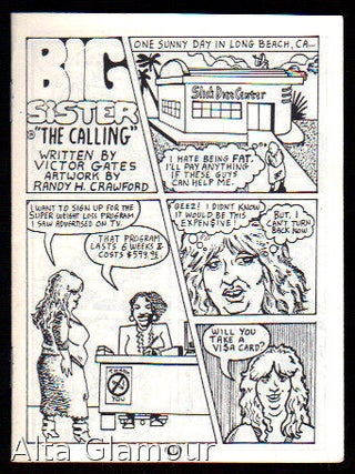 Item #80206 BIG SISTER, IN "THE CALLING" Victor Gates, Randy H. Crawford, artwork, written by