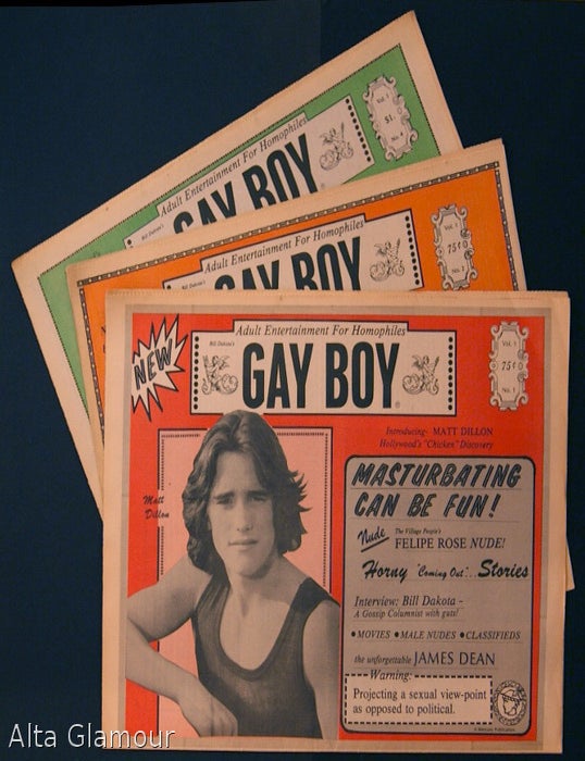 Item #80458 GAY BOY; Adult Entertainment for Homophiles. Bill Dakota.