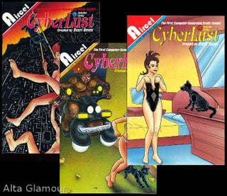 Item #80590 CYBERLUST; The First Computer Generated Erotic Comic! Scott Bieser