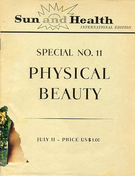 Item #81223 PHYSICAL BEAUTY; A Special Edition of SUN AND HEALTH