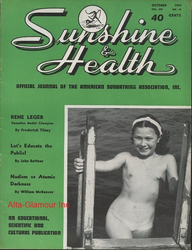 Item #81416 SUNSHINE & HEALTH; Official Journal Of The American Sunbathing Association, Inc.