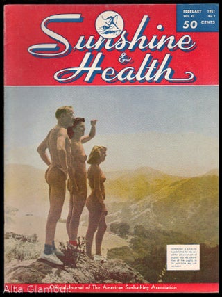 SUNSHINE & HEALTH; Official Journal Of The American Sunbathing Association, Inc
