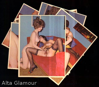 Item #82390 COLOR PRINTED PORNOGRAPHIC CARDS - [Color Climax] Lesbian Scene