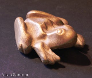 Item #82702 NAUGHTY NOVELTY - Vintage Brass Cast Male Frog