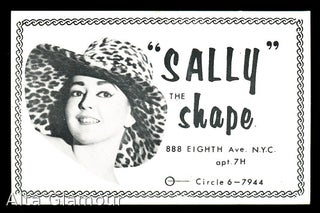 Item #82897 BURLESQUE CALLING CARD - "Sally The Shape"