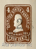 Item #85083 1903 4c ULYSES S. GRANT STAMPED ENVELOPE