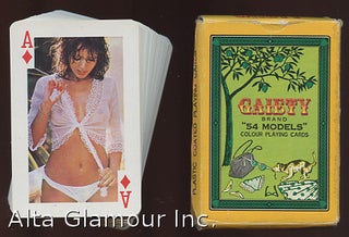 Item #85251 GAIETY BRAND PLAYING CARDS - 54 MODELS. Playing Cards
