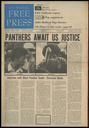 Item #85590 LOS ANGELES FREE PRESS; Panthers Await US Justice [Headline]. Arthur Kunkin