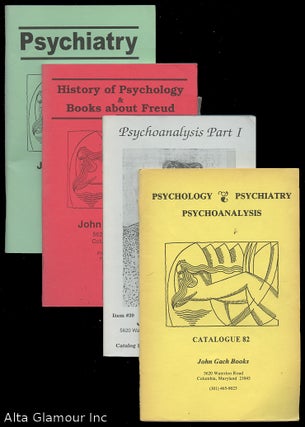 Item #85628 A COLLECTION OF 75 ISSUED PSYCHOLOGY RELATED CATALOGS. John Gach