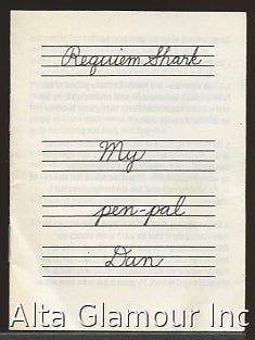 Item #86060 REQUIEM SHARK; My Pen Pal Dan. Simon