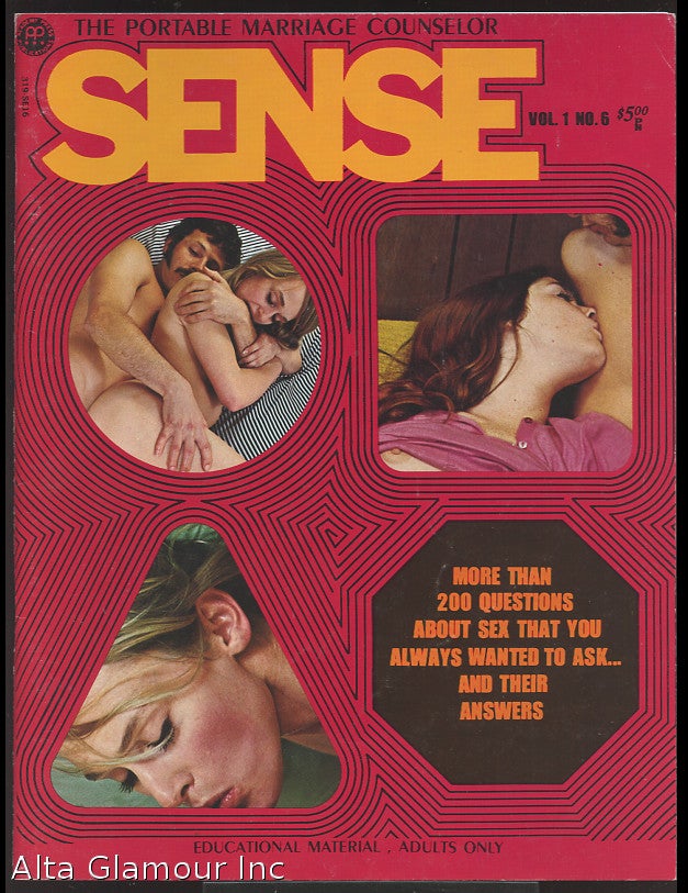 Item #86255 SENSE; The Portable Marriage Counselor