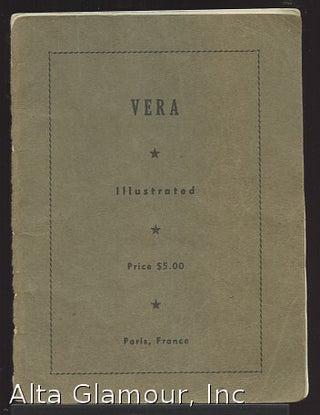 Item #86335 VERA; Illustrated. American Erotic Ephemera