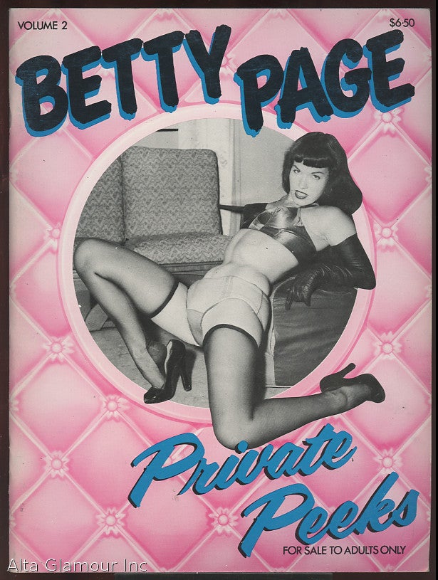 Item #87571 BETTY PAGE: PRIVATE PEEKS