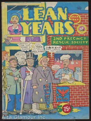 Item #88906 LEAN YEARS. Kim Deitch, Barry Siegel, writers