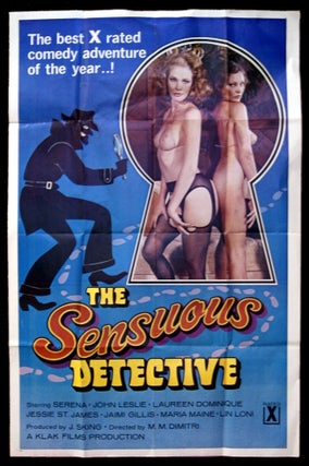 Item #89070 MOVIE POSTER - "The Sensuous Detective"