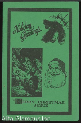 Item #89448 SOUND DOCTRINE; Holiday Greetings - Merry Christmas Jesus