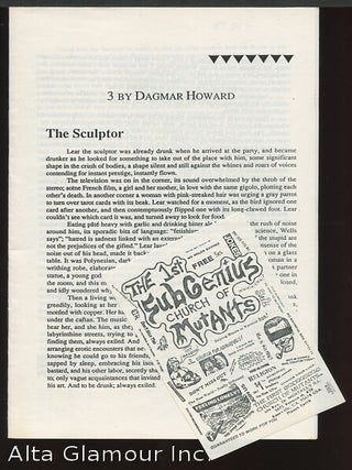 Item #89564 3 BY DAGMAR HOWARD, POEMS BY JOHN M. BENNETT, B.Z. NIDITCH, CHERYL TOWNSEND, etc