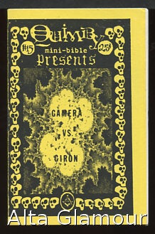 Item #89725 QUIMBY MINI-BIBLE PRESENTS "GAMERA VS. GIRON" D. B Velveeda