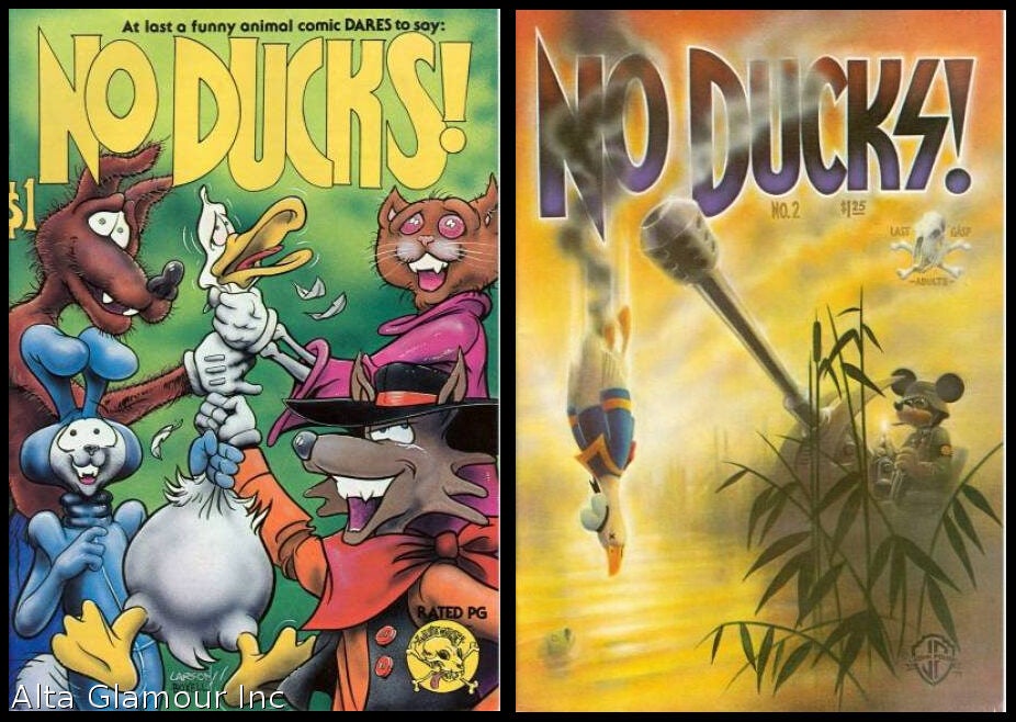 NO DUCKS; At Last A Funny Animal Comic Dares To Say:. Nos. 1-2 A ...