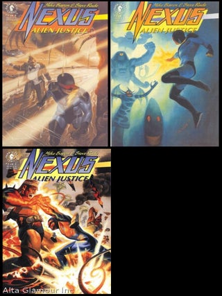 Item #89989 NEXUS: Alien Justice. Mike Baron, Steve Baron