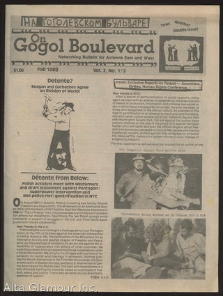 Item #91138 ON GOGOL BOULEVARD; Networking Bulletin for Actvists East and West