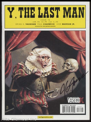 Item #91358 Y: THE LAST MAN (Signed by J.G. Jones ). Brian K. Vaughan, Paul Chadwick, Jose...