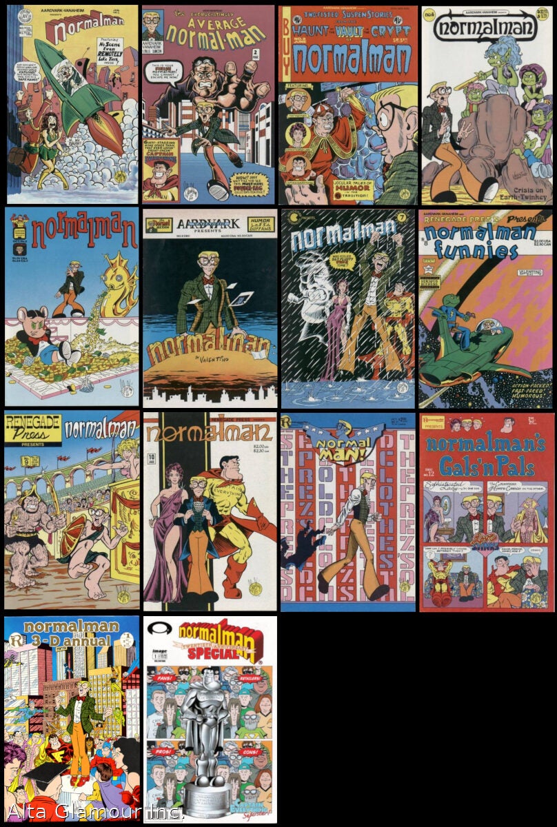 The Complete Normal Man NORMALMAN. Nos. 1-12 A Complete Run - Together with 3-D Annual and 20th ...