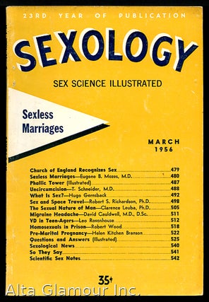 Item #91495 SEXOLOGY; Sex Science Illustrated