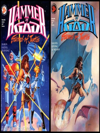 Item #91956 HAMMER OF GOD: Sword Of Justice. Mike Baron, Roger Salick, Steve Epting, written by,...