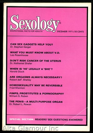 Item #92070 SEXOLOGY; Educational Facts for Adults