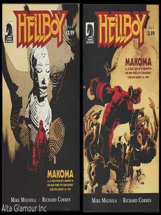 Item #92547 HELLBOY: Makoma; or, A Tale Told By a Mummy in the New York City Explorers’ Club on...