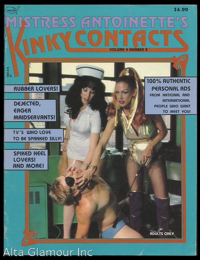 Item #92586 KINKY CONTACTS; [Mistress Antoinette's Kinky Contacts]