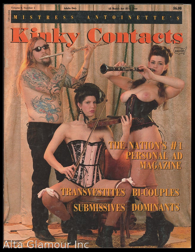 Item #92599 KINKY CONTACTS; [Mistress Antoinette's Kinky Contacts]