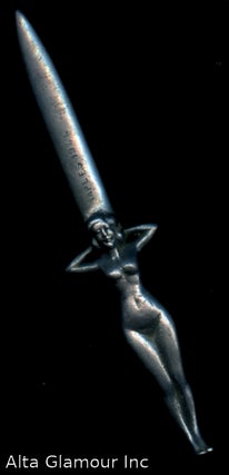 Item #92862 VINTAGE WW II "NUDE KNIFE" - NAPLES 1944