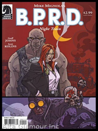 Item #93437 B.P.R.D.: Night Train. Mike Mignola, Geoff Johns, Scott Kolins