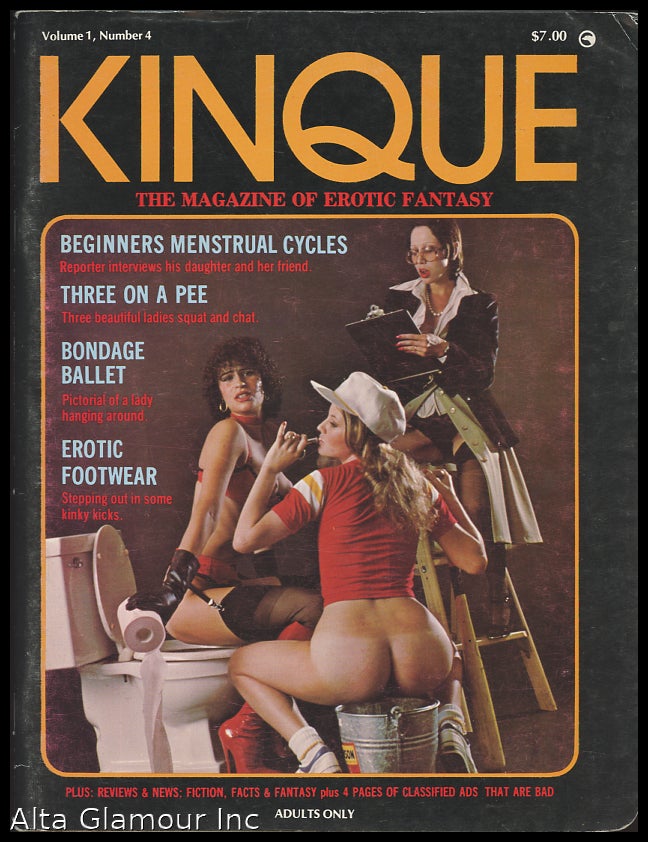 Item #93456 KINQUE; The Magazine of Erotic Fantasy
