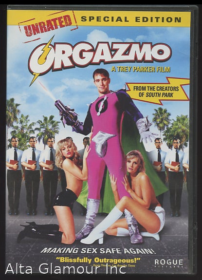Item #93704 ORGAZMO; Unrated Special Edition. Trey parker, director.