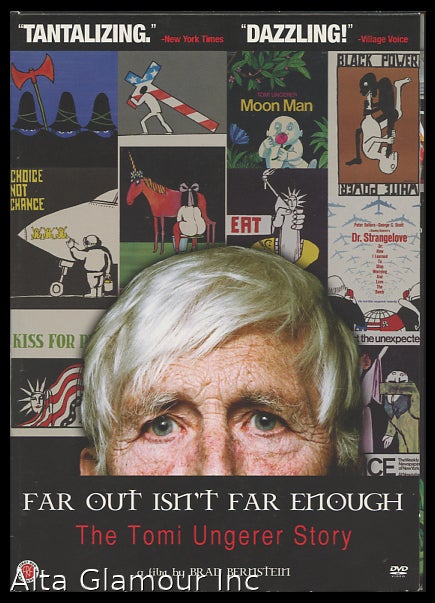 Item #93738 FAR OUT ISN'T FAR ENOUGH: The Tomi Ungerer Story. Brad Bernstein, director.