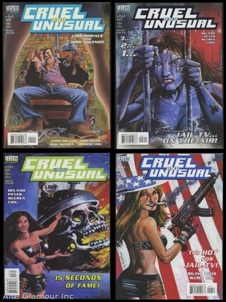 Item #94234 CRUEL AND UNUSUAL. Jamie Delano, Tom Peyer