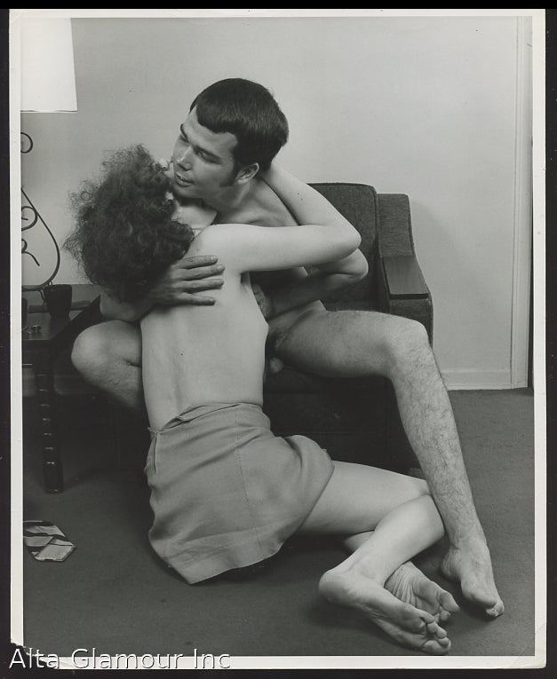 Item #94497 ORIGINAL PHOTO - A Nude Couple In An Intimate Embrace
