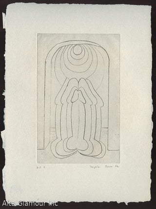 Item #94746 ORIGINAL PRINTS FOR THOM GUNN'S "UNSOUGHT INTIMACIES: POEMS OF 1991" William...