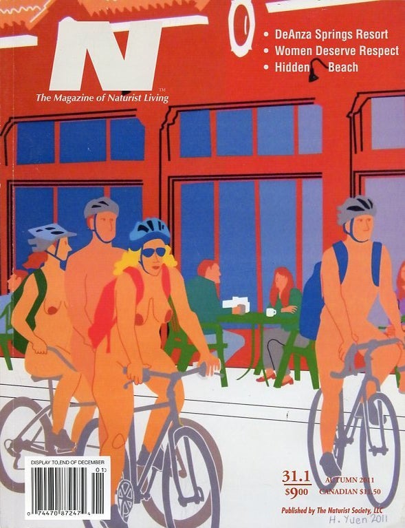 Item #94784 NUDE & NATURAL; The Magazine of Naturist Living