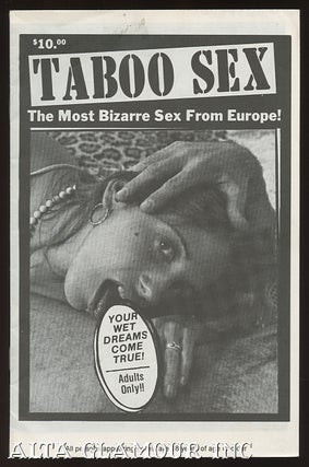 Item #95184 TABOO SEX
