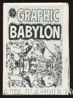 Item #95190 GRAPHIC BABYLON; San Diego Comic Con Minicomix 1990. Roger May