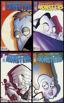 Item #95300 GRUMPY OLD MONSTERS. Kevin J. Anderson, Rebecca Moesta, Paco Cavero Guillermo...